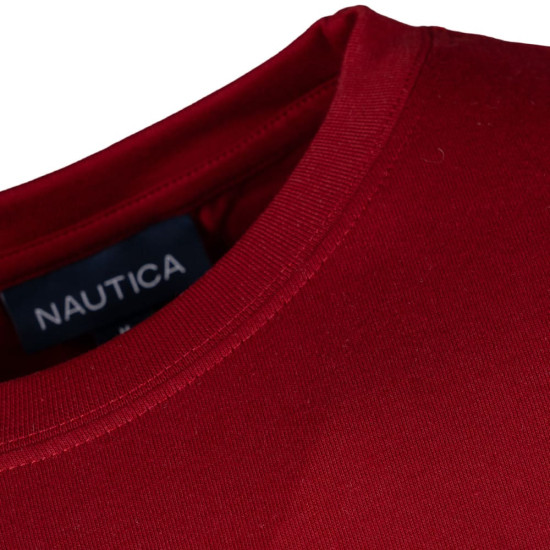Nautica Κόκκινο T-shirt C Neck - 3NCN1V04026