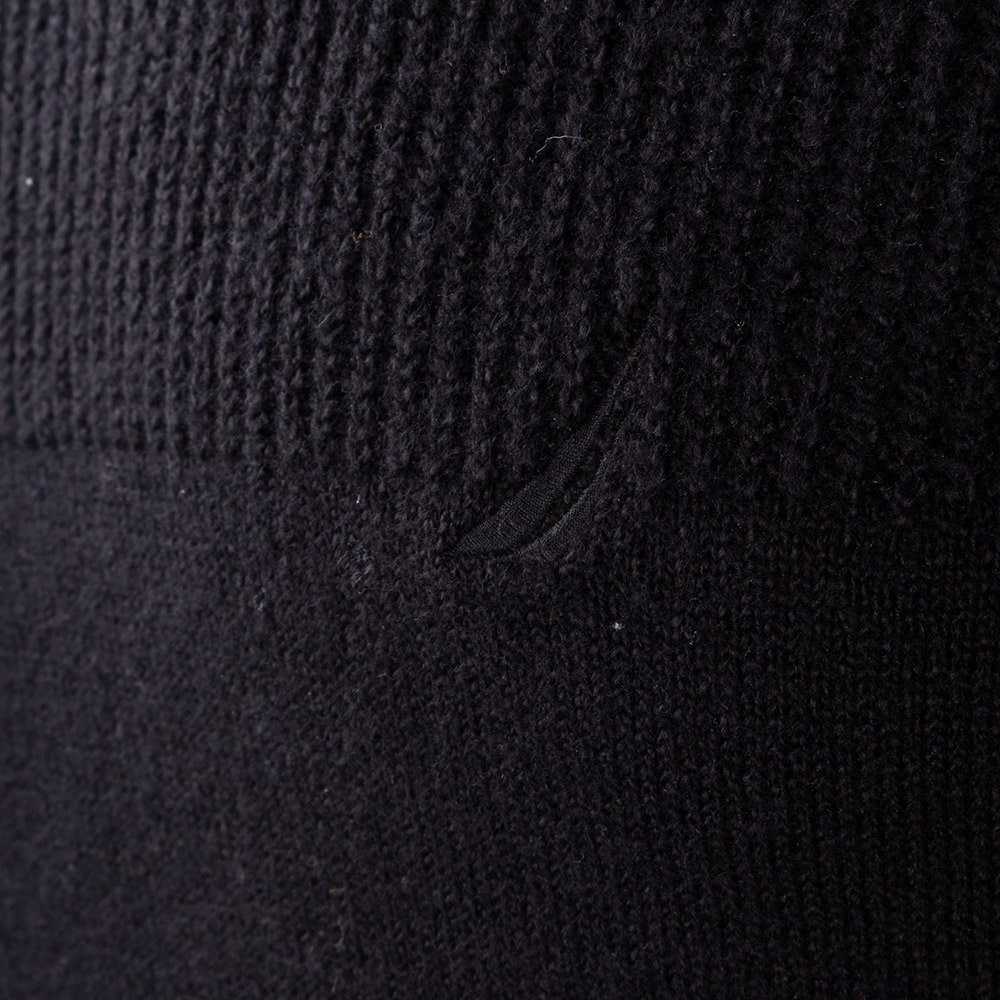 Nautica Μαύρο Πουλόβερ C Neck - 3NCS37102
