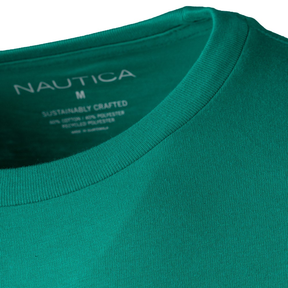 Nautica Πράσινο T-shirt Round Neck - 3NCV35700