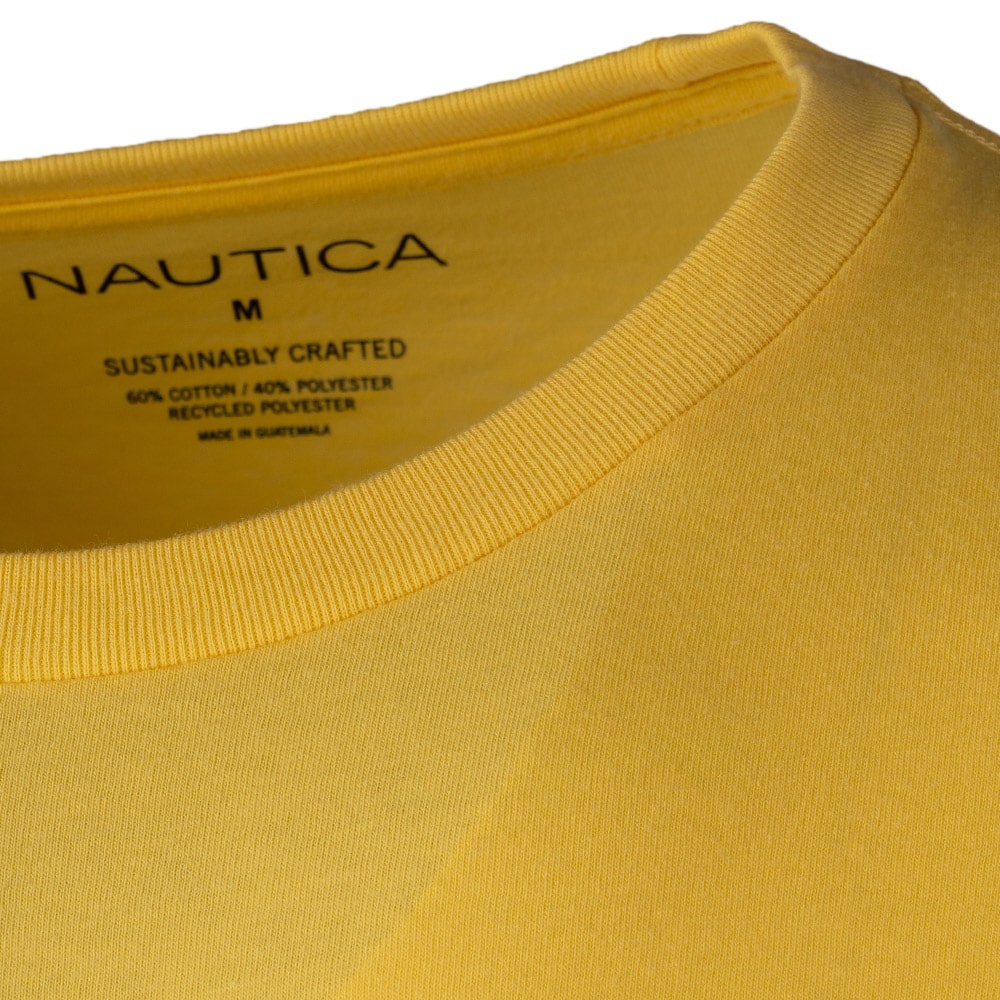 Nautica Κίτρινο T-shirt Round Neck - 3NCV35700