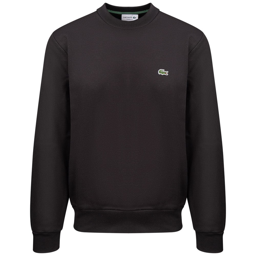 Lacoste Μαύρο Φούτερ C Neck - 3SH9608