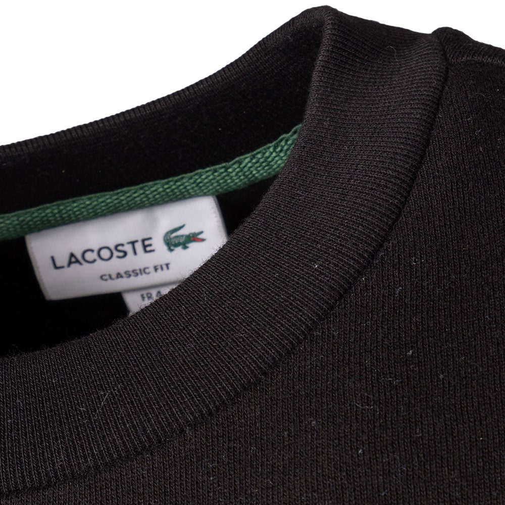 Lacoste Μαύρο Φούτερ C Neck - 3SH9608