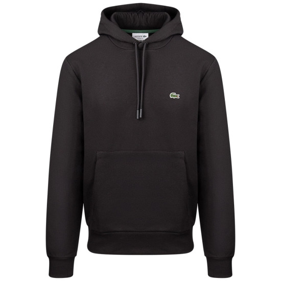 Lacoste Μαύρο Hoodie -  3SH9623