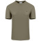 Lacoste Χακί T-shirt C Neck - 3TH2038