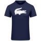 Lacoste Μπλε T-shirt C Neck- 3TH2042