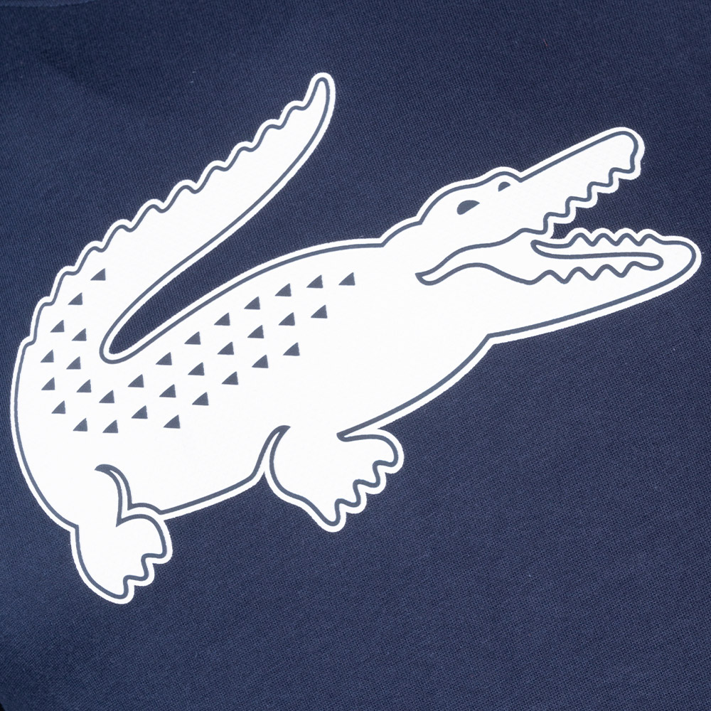 Lacoste Μπλε T-shirt C Neck- 3TH2042