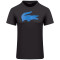 Lacoste Μαύρο T-shirt C Neck - 3TH2042