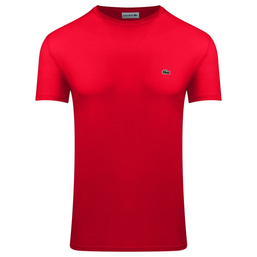Lacoste Κόκκινο T-shirt - 3TH6709