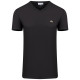 Lacoste Μαύρο T-shirt V Neck - 3TH6710