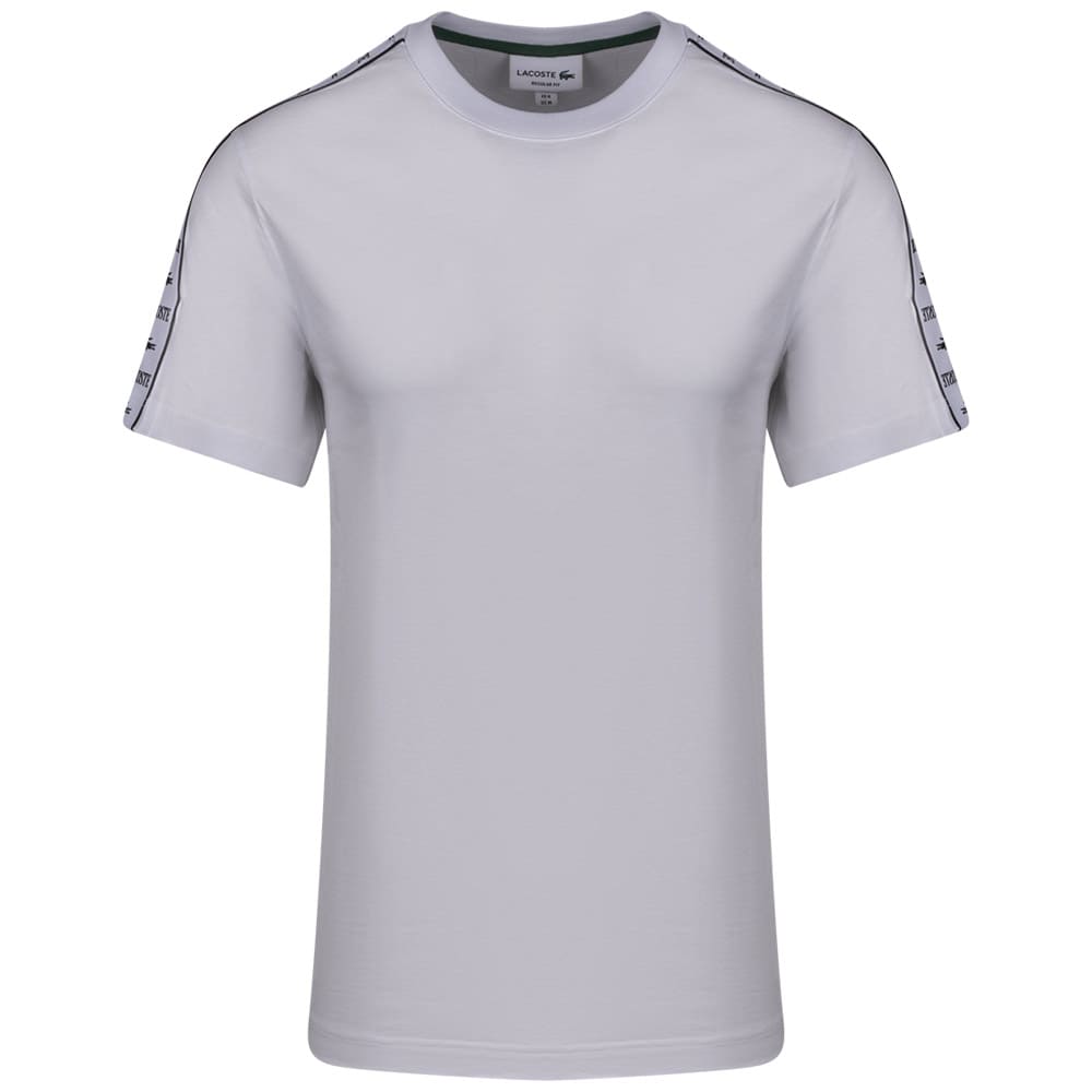 Lacoste Λευκό T-shirt C Neck - 3TH7404