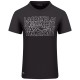Lacoste Μαύρο T-shirt C Neck - 3TH7505