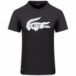 Lacoste Μαύρο T-shirt C Neck - 3TH8937