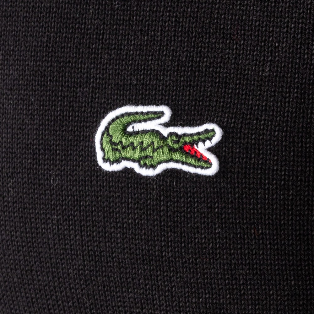 Lacoste Μαύρο Πουλόβερ C Neck - 3AH1985