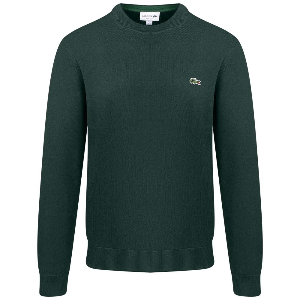 Lacoste Πράσινο Πουλόβερ C Neck - 3AH1985