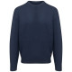 BARBOUR Μπλε Πουλόβερ C Neck 100% Wool - 3BRMKN0584