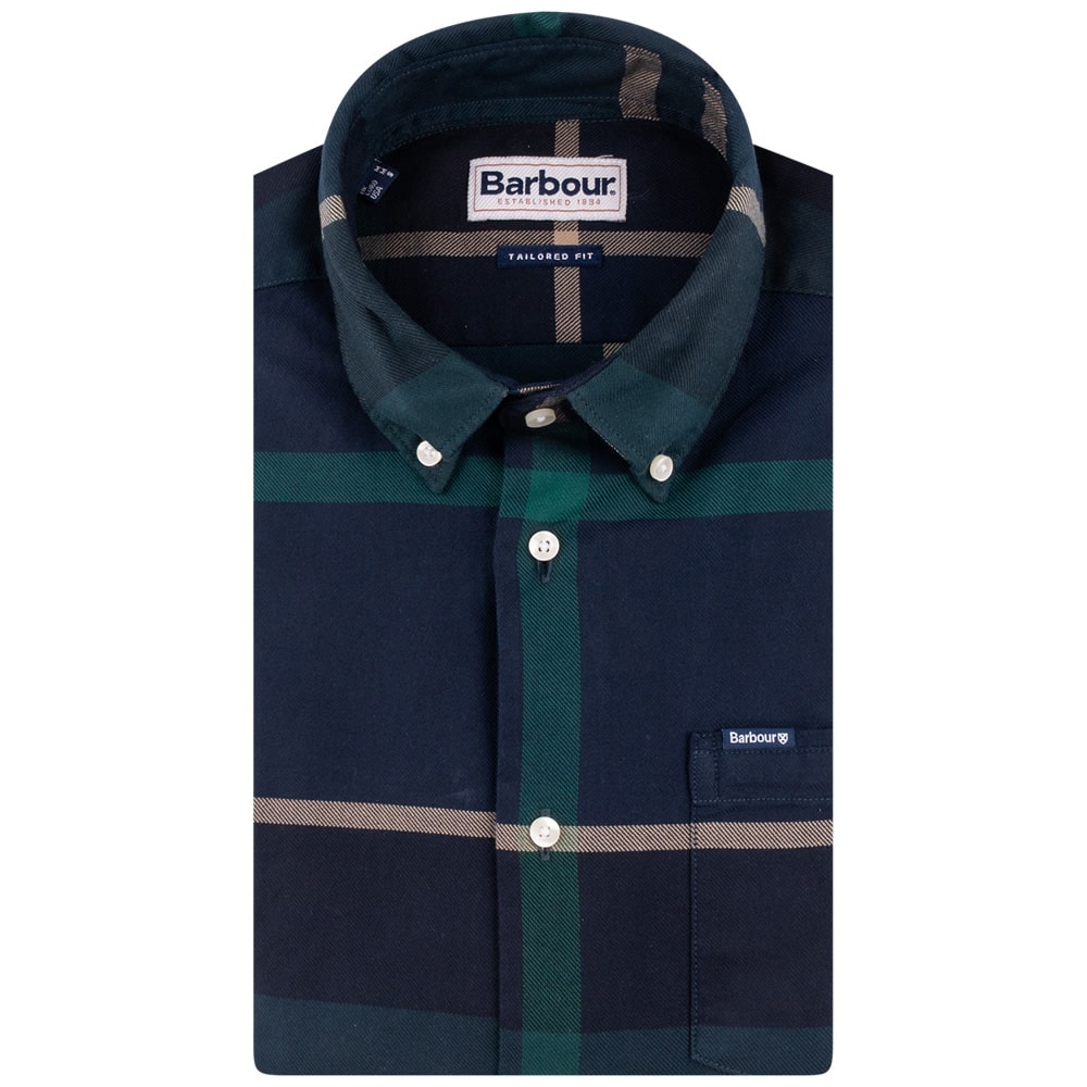 BARBOUR Πράσινο Πουκάμισο Καρό Button Down - 3BRMSH4980