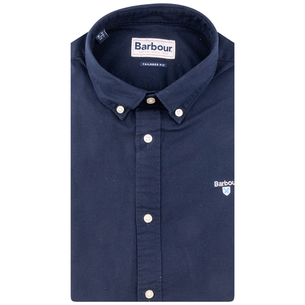 Barbour Μπλε Σκούρο Πουκάμισο Button Down - 3BRMSH5301