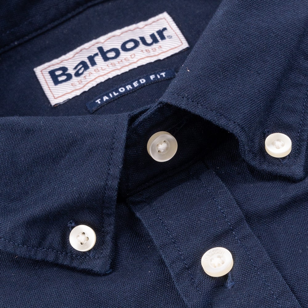 Barbour Μπλε Σκούρο Πουκάμισο Button Down - 3BRMSH5301