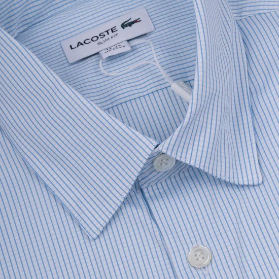 Lacoste Λευκό Καρό Πουκάμισο - 3CH0205
