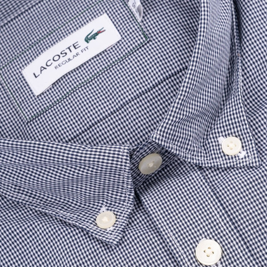 Lacoste Μπλε Σκούρο Πουκάμισο Button Down - 3CH5622