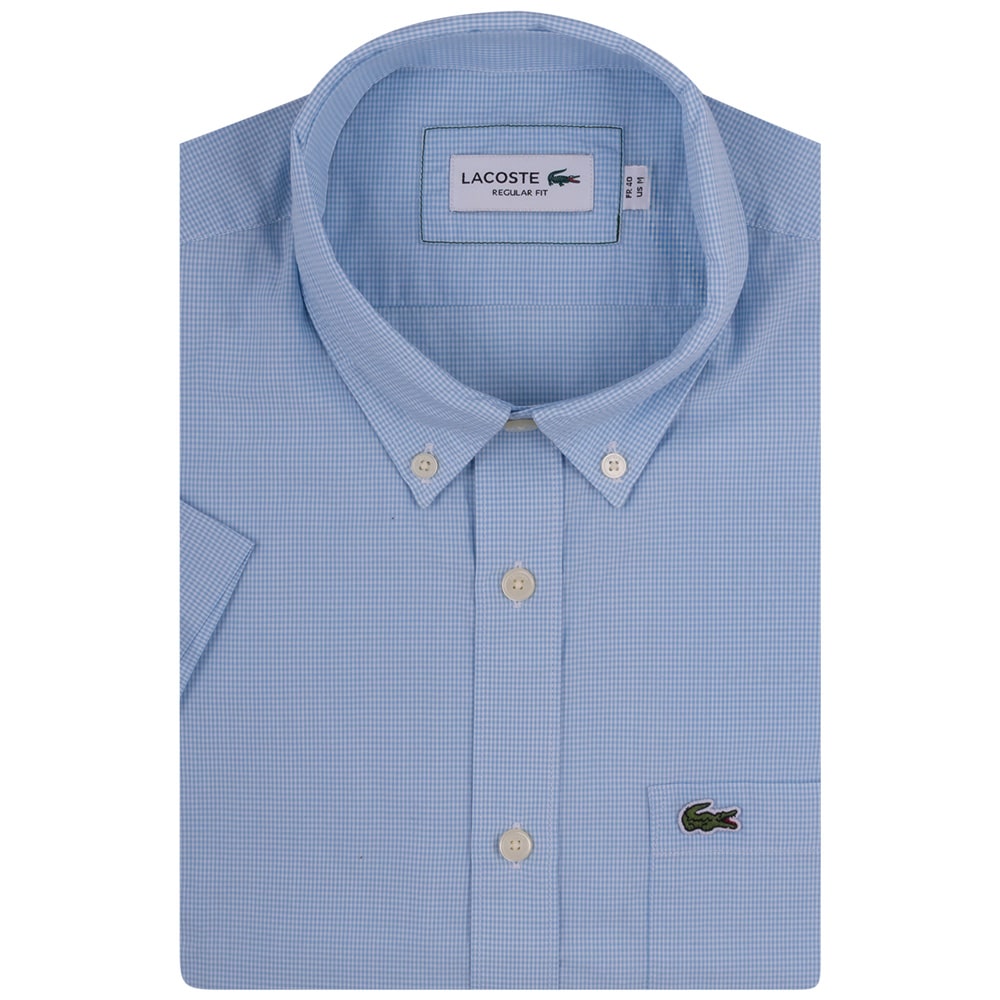 Lacoste Μπλε Πουκάμισο Button Down - 3CH5622