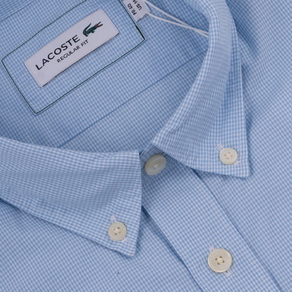 Lacoste Μπλε Πουκάμισο Button Down - 3CH5622