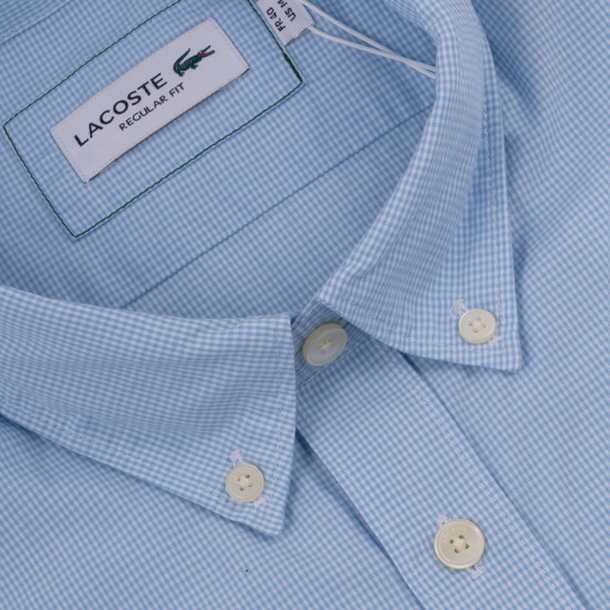 Lacoste Μπλε Πουκάμισο Button Down - 3CH5622