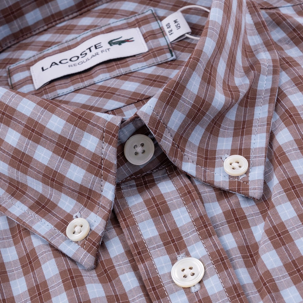 Lacoste Μπεζ Πουκάμισο Button Down - 3CH6981