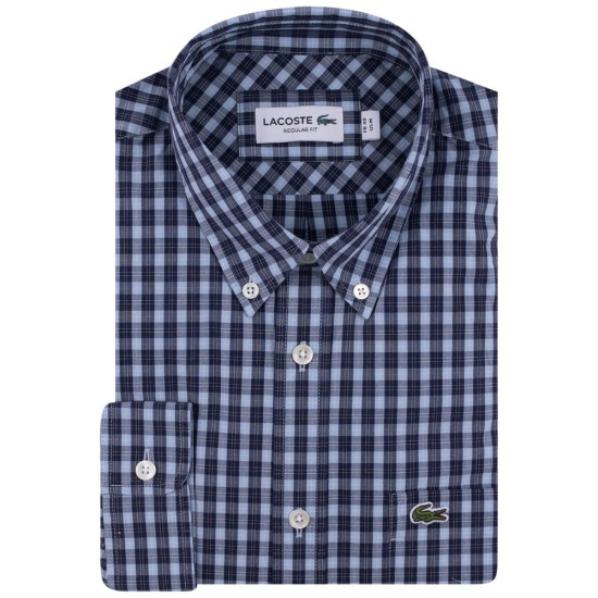 Lacoste Μπλε Πουκάμισο Button Down - 3CH6981