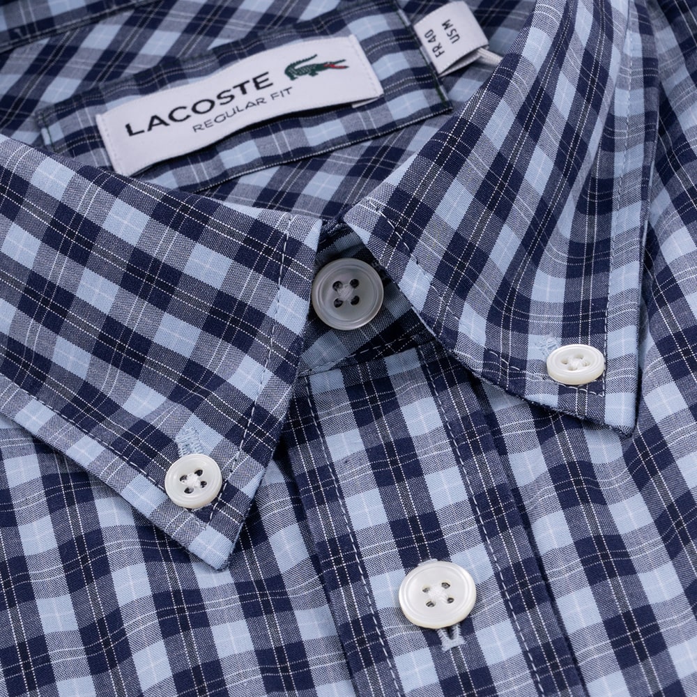 Lacoste Μπλε Πουκάμισο Button Down - 3CH6981