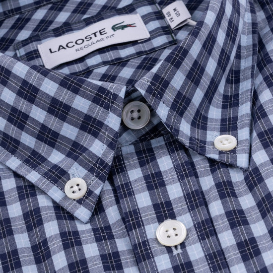 Lacoste Μπλε Πουκάμισο Button Down - 3CH6981