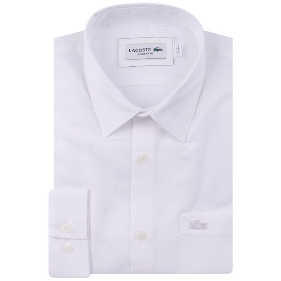 Lacoste Λευκό Πουκάμισο - 3CH8522