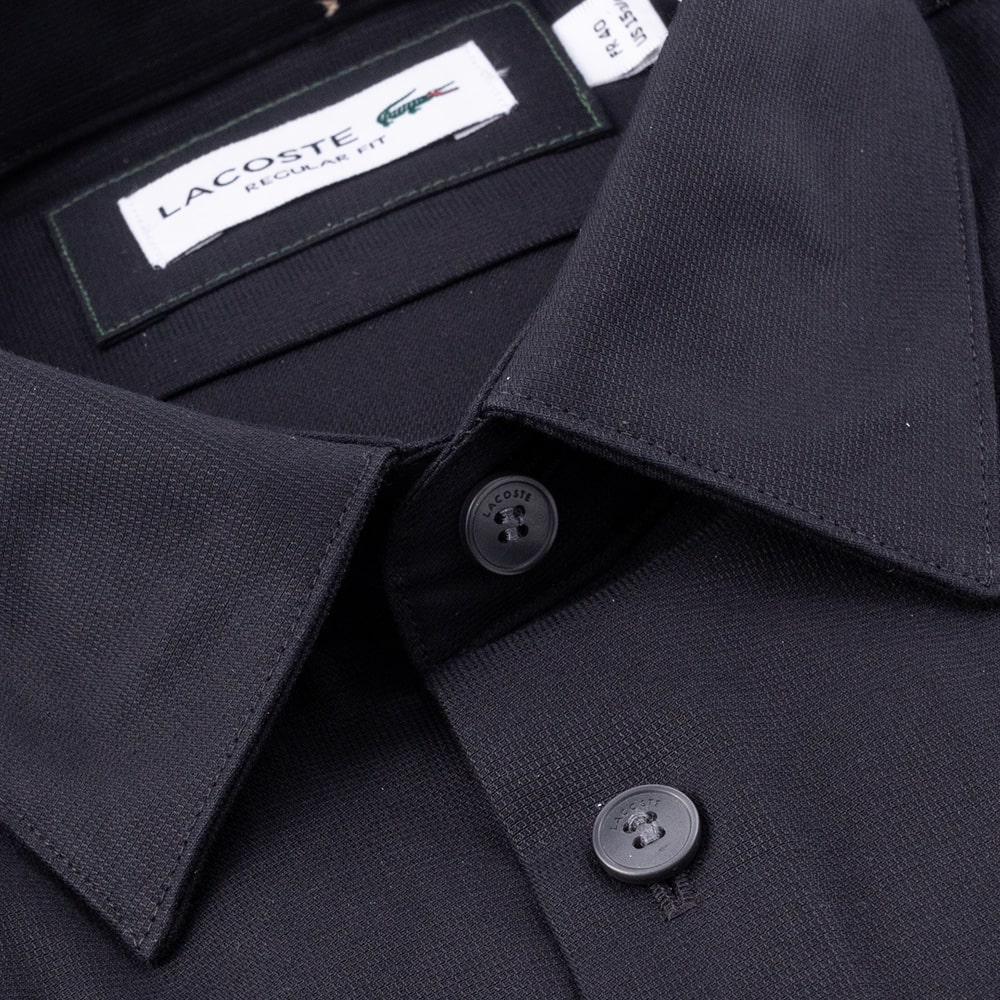 Lacoste Μαύρο Πουκάμισο - 3CH8522