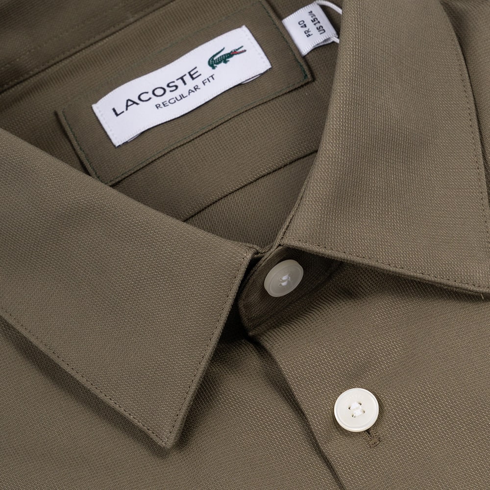 Lacoste Λαδί Πουκάμισο - 3CH8522
