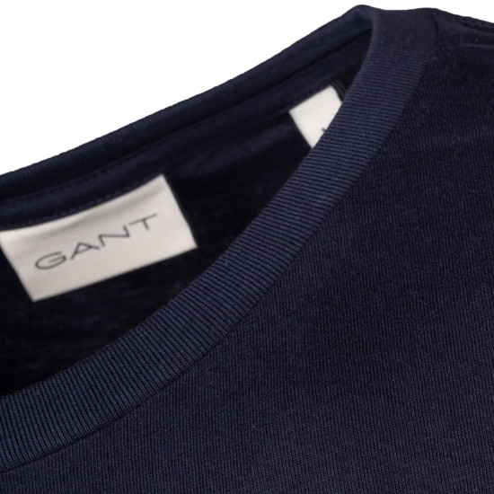 Gant Μπλε T-shirt C Neck - 3G2003184