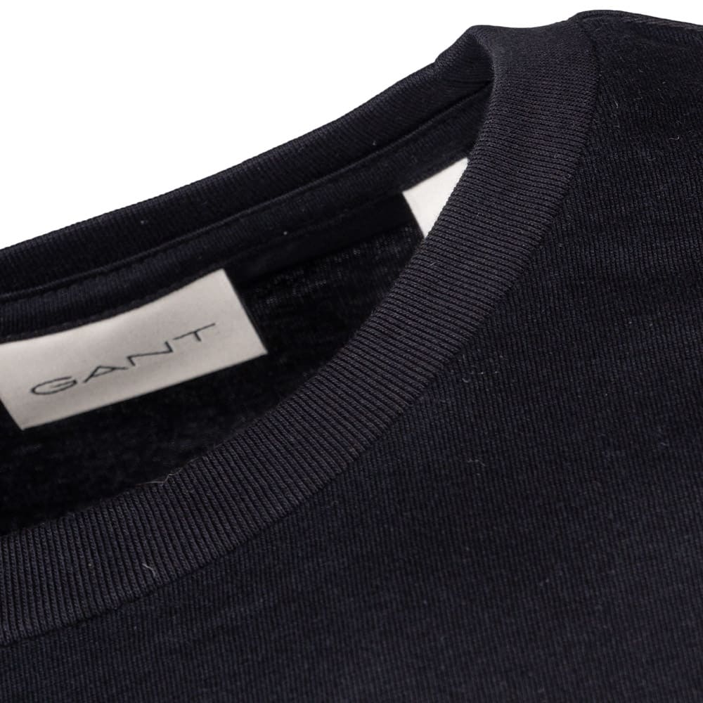 Gant Μαύρο T-shirt C Neck - 3G2003184