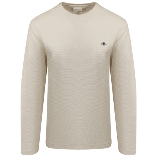 Gant Εκρού Μπλούζα C Neck - 3G2003266