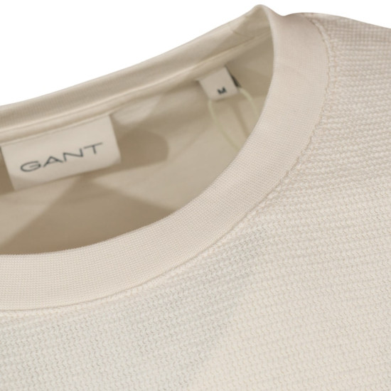 Gant Εκρού Μπλούζα C Neck - 3G2003266