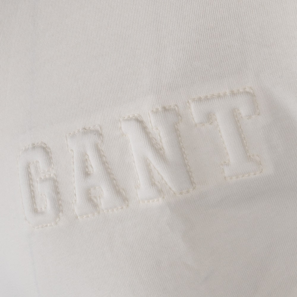 Gant Εκρού Μπλούζα C Neck - 3G2003268