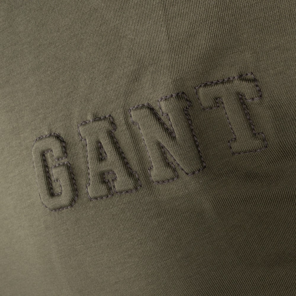 Gant Λαδί Μπλούζα C Neck - 3G2003268