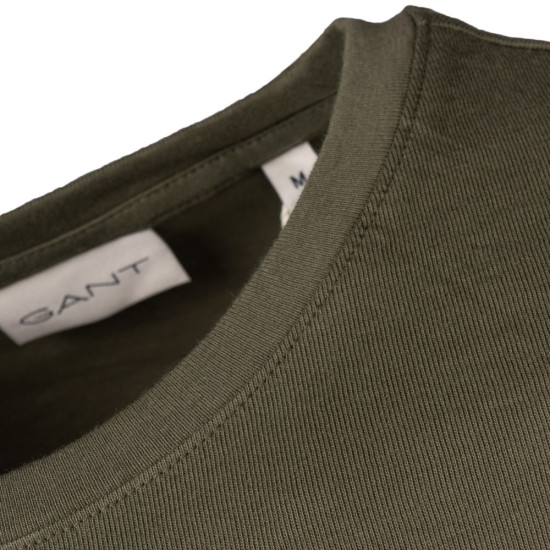 Gant Λαδί Μπλούζα C Neck - 3G2003268