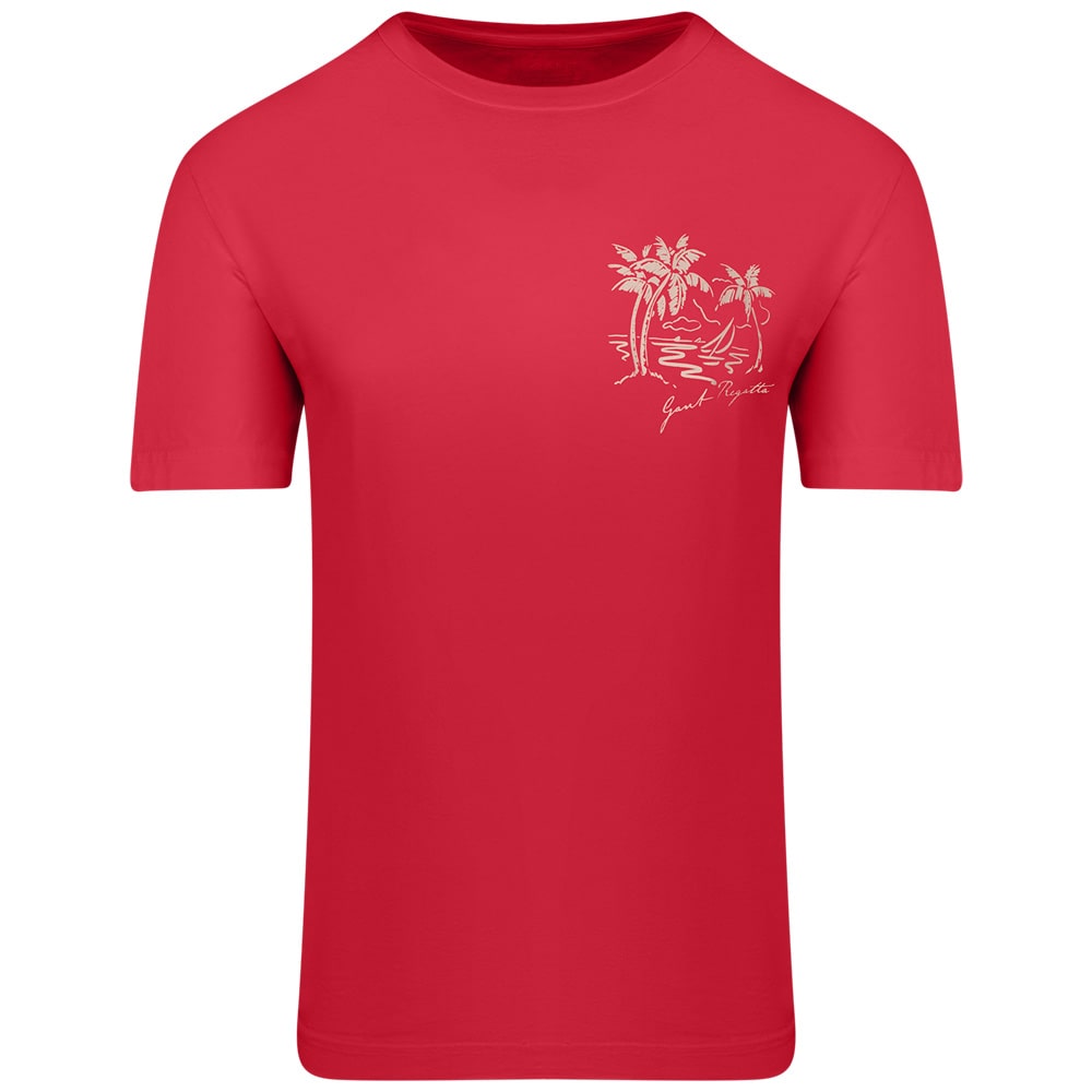 Gant Ματζέντα T-shirt C Neck - 3G2003322