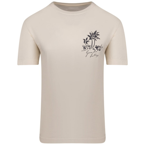 Gant Εκρού T-shirt C Neck - 3G2003322
