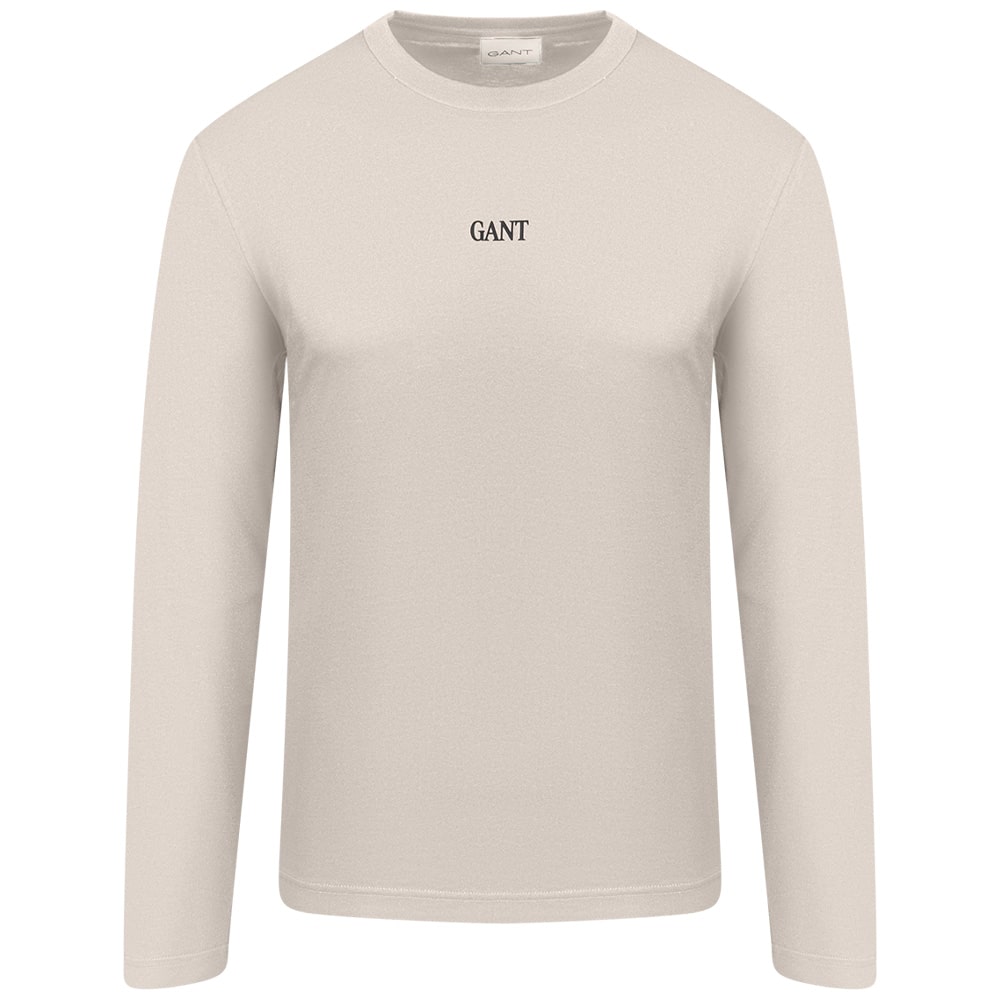 Gant Εκρού Μπλούζα C Neck - 3G2003361