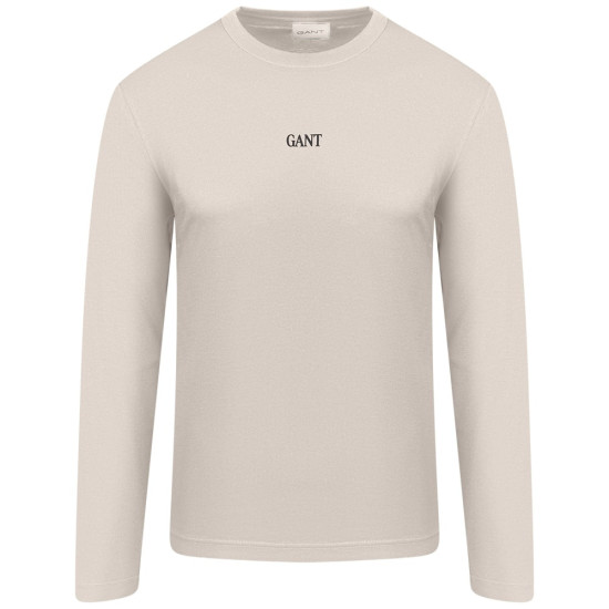 Gant Εκρού Μπλούζα C Neck - 3G2003361