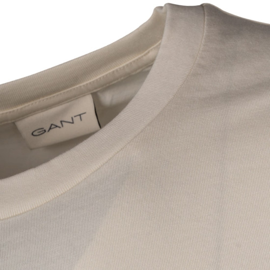Gant Εκρού Μπλούζα C Neck - 3G2003369