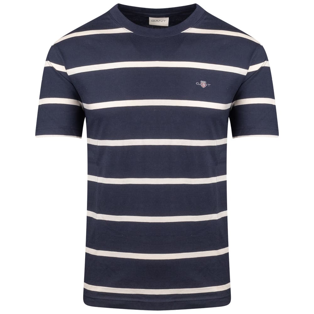 Gant Μπλε T-shirt C Neck - 3G2003398