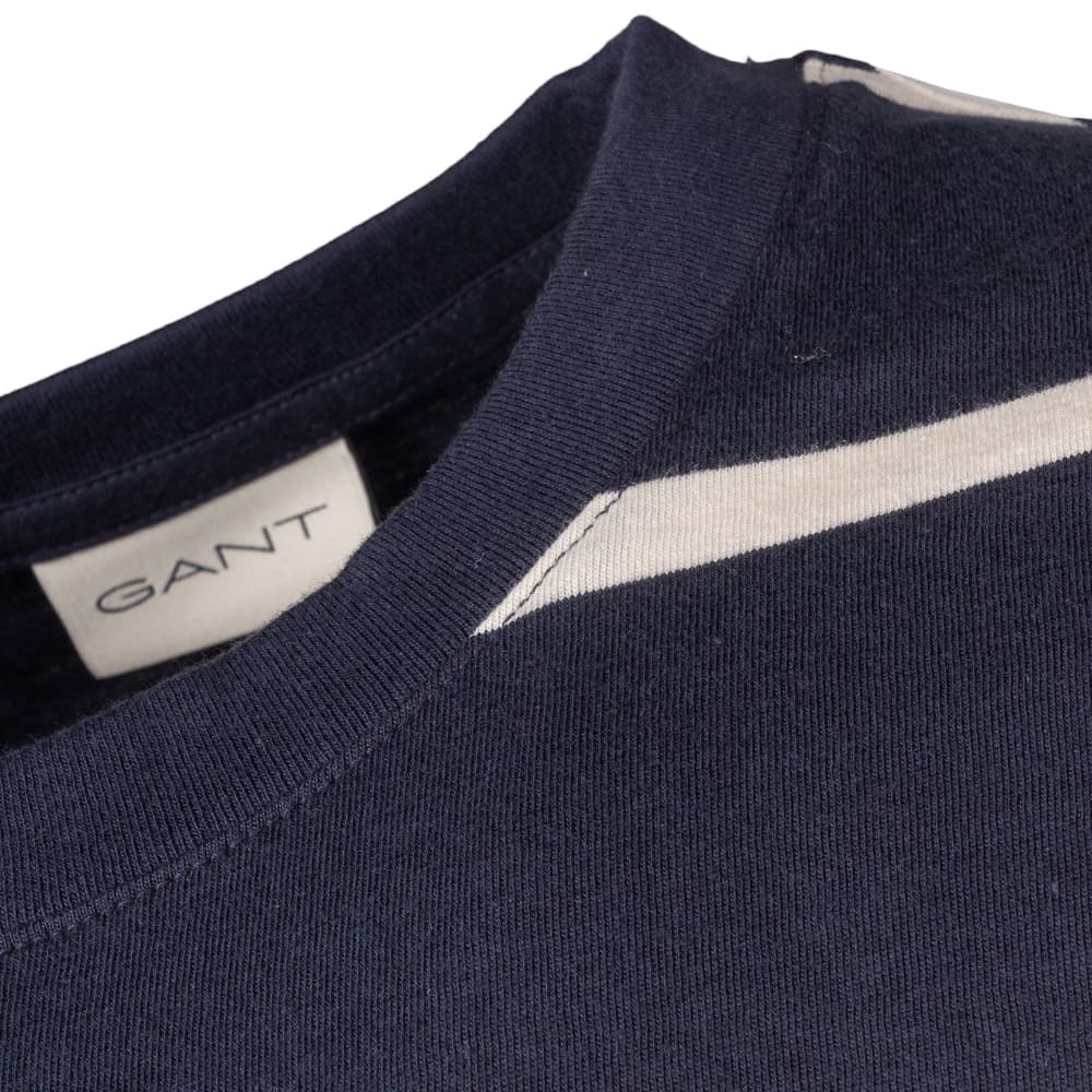 Gant Μπλε T-shirt C Neck - 3G2003398