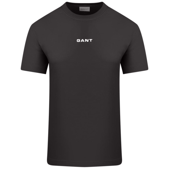 Gant Μαύρο T-shirt C Neck - 3G2003405