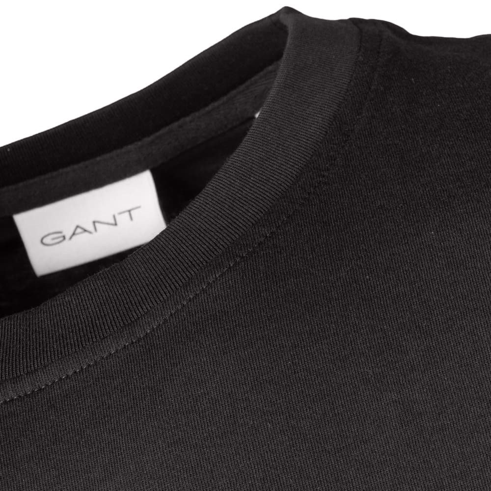 Gant Μαύρο T-shirt C Neck - 3G2003405